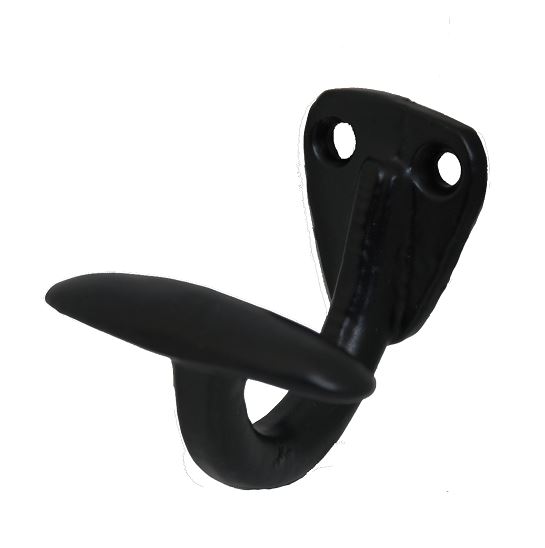 Kapstokhaakje klein IJzer zwart