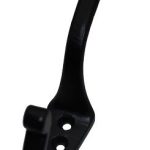Kapstokhaak IJzer zwart 115 mm