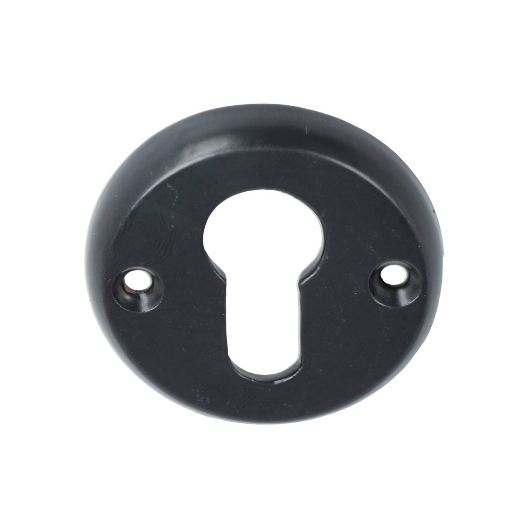 PC-Plaatje Rond IJzer zwart