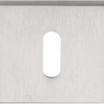 Sleutelplaatje SQUARE LSQBN50B mat rvs