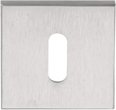 Sleutelplaatje SQUARE LSQBN50B mat rvs