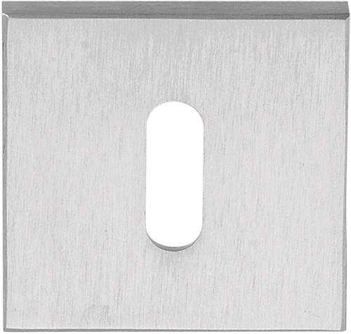 Sleutelplaatje SQUARE LSQBN50B mat rvs