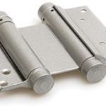 Bommer scharnier Dubbelwerkend 100 mm Zilvergrijs