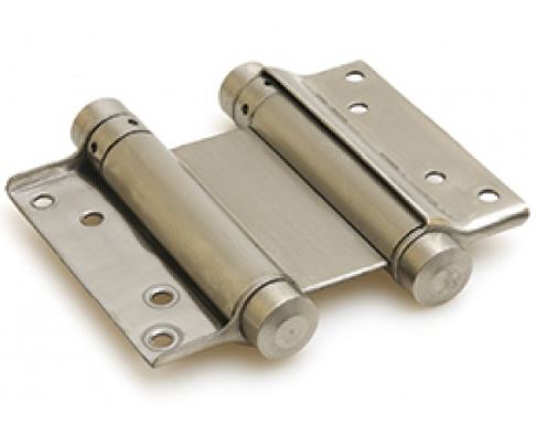 Bommer scharnier Dubbelwerkend 175 mm Vernikkeld