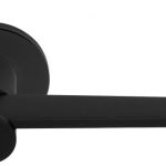 Deurklink TENSE BB100-G Op Rozet mat zwart