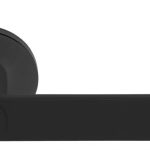 Deurklink TENSE BB103-G Op Rozet mat zwart
