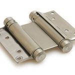 Bommer scharnier Dubbelwerkend 100 mm Vernikkeld