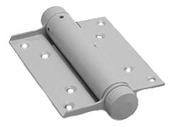 Bommer scharnier Enkelwerkend 100 mm Zilvergrijs