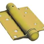 Bommer scharnier Enkelwerkend 125 mm Vermessingd