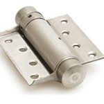 Bommer scharnier Enkelwerkend 75 mm Vernikkeld