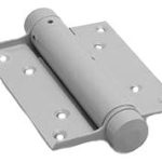 Bommer scharnier Enkelwerkend 75 mm Zilvergrijs