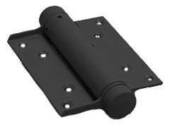Bommer scharnier Enkelwerkend 75 mm zwart Gelakt