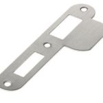 Nemef sluitplaat 1266 Afgerond rvs