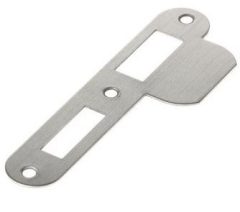 Nemef sluitplaat 1266 Afgerond rvs