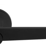 Deurklink TENSE BB101-G Op Rozet mat zwart