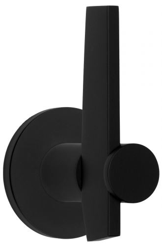 Voordeurknop Vast TENSE BB200VA Rechts mat zwart