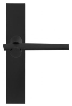Deurklink op schild Toiletsluiting TENSE BB100P236WC mat zwart