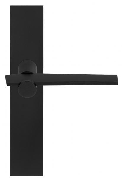 Deurklink op schild Toiletsluiting TENSE BB100P236WC mat zwart