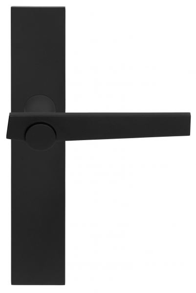 Deurklink op blind schild TENSE BB101P236SFC mat zwart