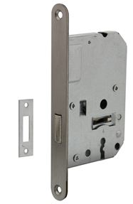 Intersteel Klavier Kastslot Met rvs Voorplaat 20X175 mm