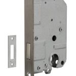 Intersteel Cilinder Kastslot Met rvs Voorplaat 20X175 mm