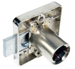 Opzet Cilinderslot voor Kasten Rechts en Links toepasbaar 20 mm