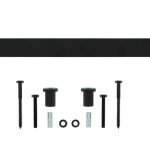 Intersteel Tussenrail 45 cm tbv schuifdeursysteem mat zwart