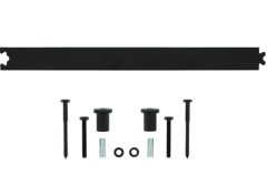 Intersteel Tussenrail 45 cm tbv schuifdeursysteem mat zwart
