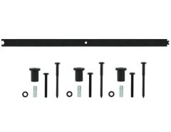 Intersteel Tussenrail 90 cm tbv schuifdeursysteem mat zwart