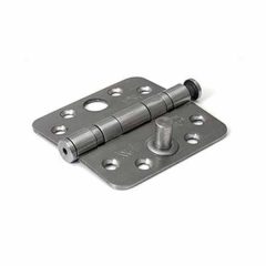 Kogellagerscharnier 76x76 mm ronde hoek SKG2 rvs