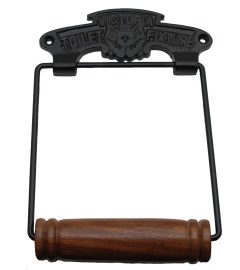 Toiletrolhouder zwart