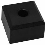 Meubelpoot kunststof vierkant 50x50x30 mm