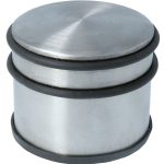 Deurstop Rond 90 mm rvs