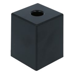 Meubelpoot kunststof vierkant 50x50x60 mm