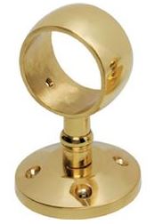 Intersteel Leuning/Touwoog messing Gelakt