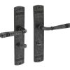 Intersteel deurklink Helena op schild WC63/8 oud grijs
