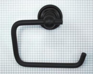 Toiletrolhouder 145 mm ijzer zwart