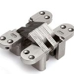 Scharnier SOSS 220 NP 35x140 mm deurdikte ca. 47 mm zamak vernikkeld