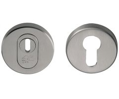 SKG3 Veiligheid-Rozet met kerntrekbeveiliging BASICS LBVEIL-KT PVD mat nikkel