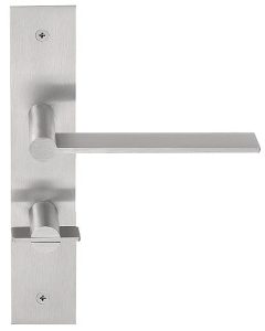 Deurklink op schild Toiletsluiting EDGY EGP220WC mat rvs