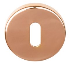 Sleutelplaatje BASIC LBN50 6 mm PVD gepolijst Koper