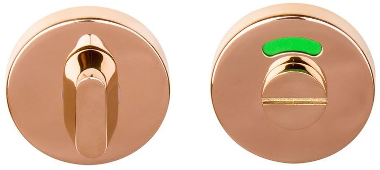 Toiletgarnituur BASIC LBWC50D 8 mm PVD gepolijst Koper