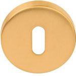Sleutelplaatje BASIC LBN50D 10 mm PVD mat Goud