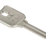 Blanco Sleutel om cilinders te wisselen