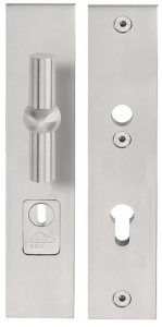 Veiligheidsbeslag PC72 met kerntrek beveiliging FERROVIA FV22-50KT Knop/kruk SKG3 rvs