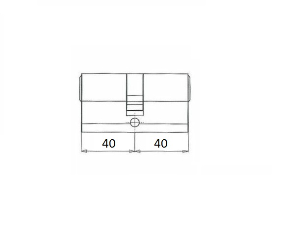Veiligheidscilinder 40/40 Iseo F6 Extra S SKG3 - Afbeelding 3