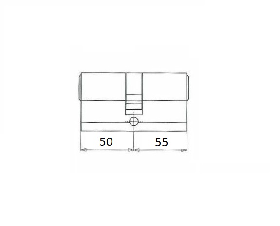 Veiligheidscilinder 50/55 Iseo F6 Extra S SKG3 - Afbeelding 3