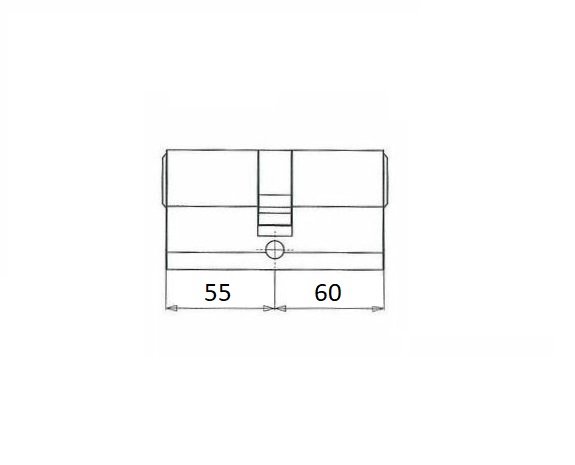 Veiligheidscilinder 55/60 Iseo F6 Extra S SKG3 - Afbeelding 3
