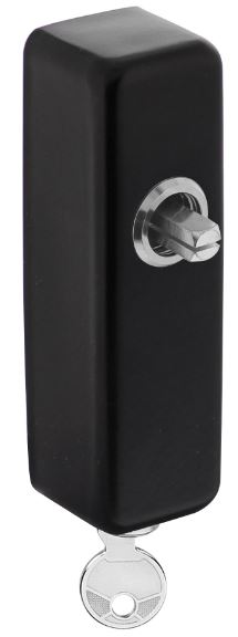 Intersteel Raamkruk Slotconstructie hals Ø16mm mat zwart