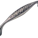 Greep Motief Tin Kleur 128 mm